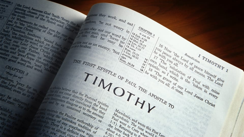 Does Gender Matter in Ministry? Part One (1 Timothy 2:9-15)
