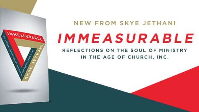 Immeasurable: Reflections on the Soul of Ministry in the Age of Church, Inc.